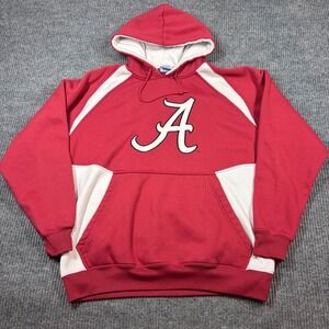 Vintage NCAA Hoodie‎ Men's L Red Alabama Crimson Tide Sportswear 90s Y2K